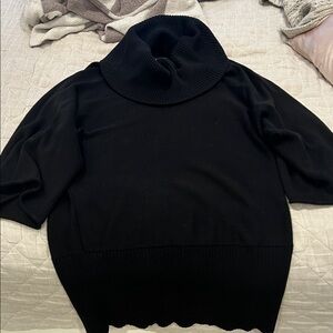 Chinese Laundry Black Cowl Neck Sweater